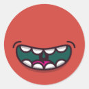 Search for big mouth stickers Cartoon