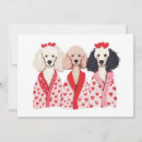 Search for poodle valentines day cards Hearts