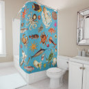 Search for vintage fish shower curtains Beach house