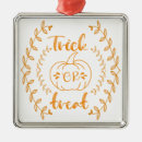 Search for trick or treat christmas tree decorations Pumpkin