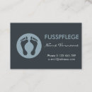 Search for foot care business cards Feet