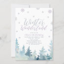 Search for snowflake birthday invitations Girl