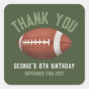 Search for football birthday party stickers Sports