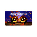 Search for laughing return address labels Halloween