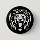 Search for white lion badges Black and white