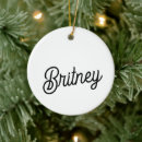 Search for initial christmas tree decorations Girly