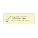 Search for guitar return address labels Banjo