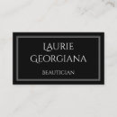 Search for make up artist business cards Black