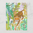 Search for tiger roaring postcards Jungle