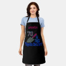 Search for 70th birthday party supplies aprons For her