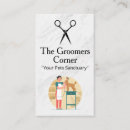 Search for dog grooming business cards Scissors