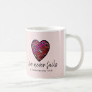 Search for love never fails mugs Faith