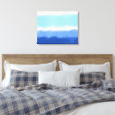Search for brush stroke canvas prints Blue
