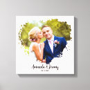 Search for wedding anniversary canvas prints Newlywed