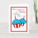 Search for veterans birthday cards Flag