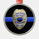 Search for police officer christmas tree decorations Sheriff