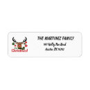 Search for rudolph return address labels Winter