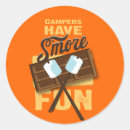 Search for campfire fun stickers S'mores