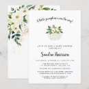 Search for white pumpkin baby shower invitations Autumn