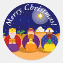 Search for the three wise men stickers Merry christmas