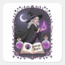 Search for witch illustration stickers Purple