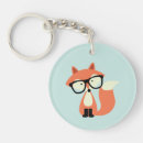 Search for cute fox key rings Woodland