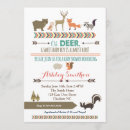Search for deer baby boy shower invitations Fox