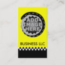 Search for checker taxi business cards Chequered