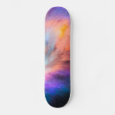 Search for purple skateboards abstract space