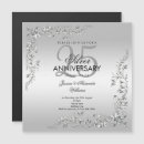 Search for 25th silver wedding anniversary invitations 25 years together