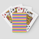 Search for bright playing cards Stripe