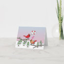Search for cute cardinal cards Winter