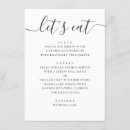 Search for wedding menus Simple