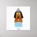 Search for birthdays canvas prints Puppy