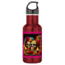 Search for day of the dead water bottles Dia de los muertos