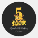 Search for 5th birthday stickers Boy