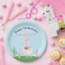 Search for llama plates Birthday party