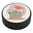 Search for santa hockey hockey pucks Winter