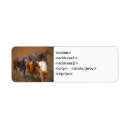 Search for rural return address labels Brown