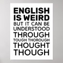 Search for english teacher posters Spelling