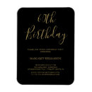 Search for 60th birthday magnets Typography