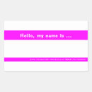 Search for nametags stickers Pink