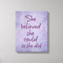 Search for she quotes canvas prints Faith