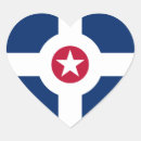Search for indiana state flag stickers America