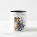 Search for australian shepherd dog mugs Pet