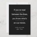 Search for clever invitations Black
