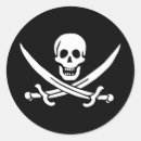 Search for crossed swords stickers Jolly roger