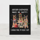 Search for gsd christmas cards German shepherd