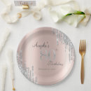 Search for rose gold paper plates Drips