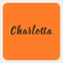 Search for orange stickers Trendy